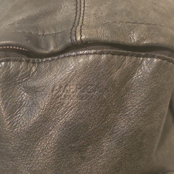 American Leather Co. Large Army Green Genuine Leather Backpack main image 15